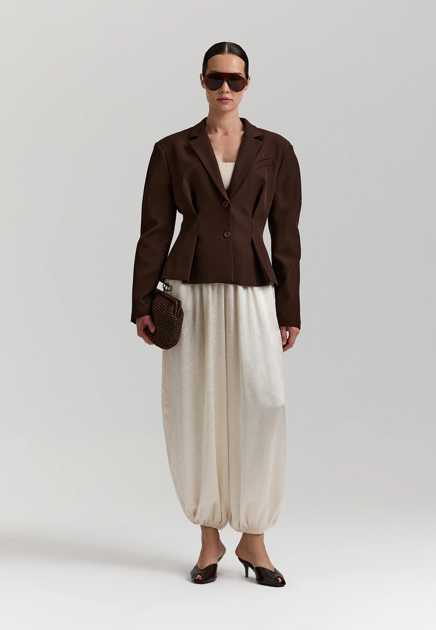 Tailored Jacket — Тёмный шоколад