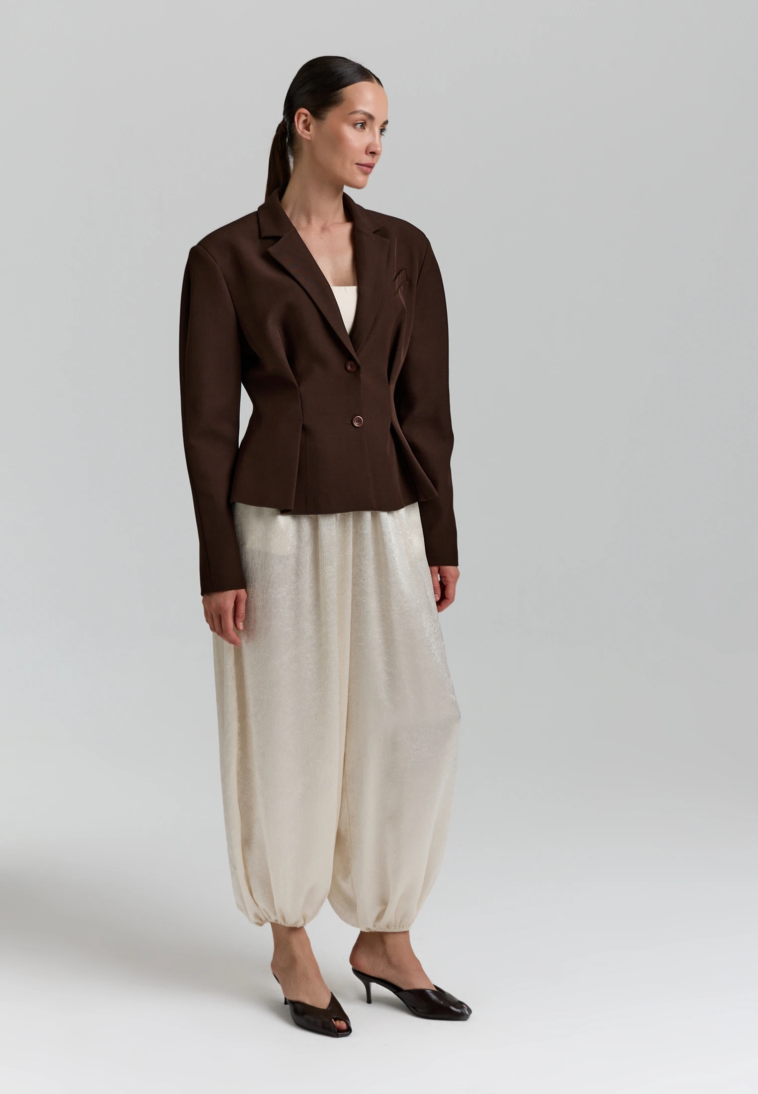 Tailored Jacket — Тёмный шоколад