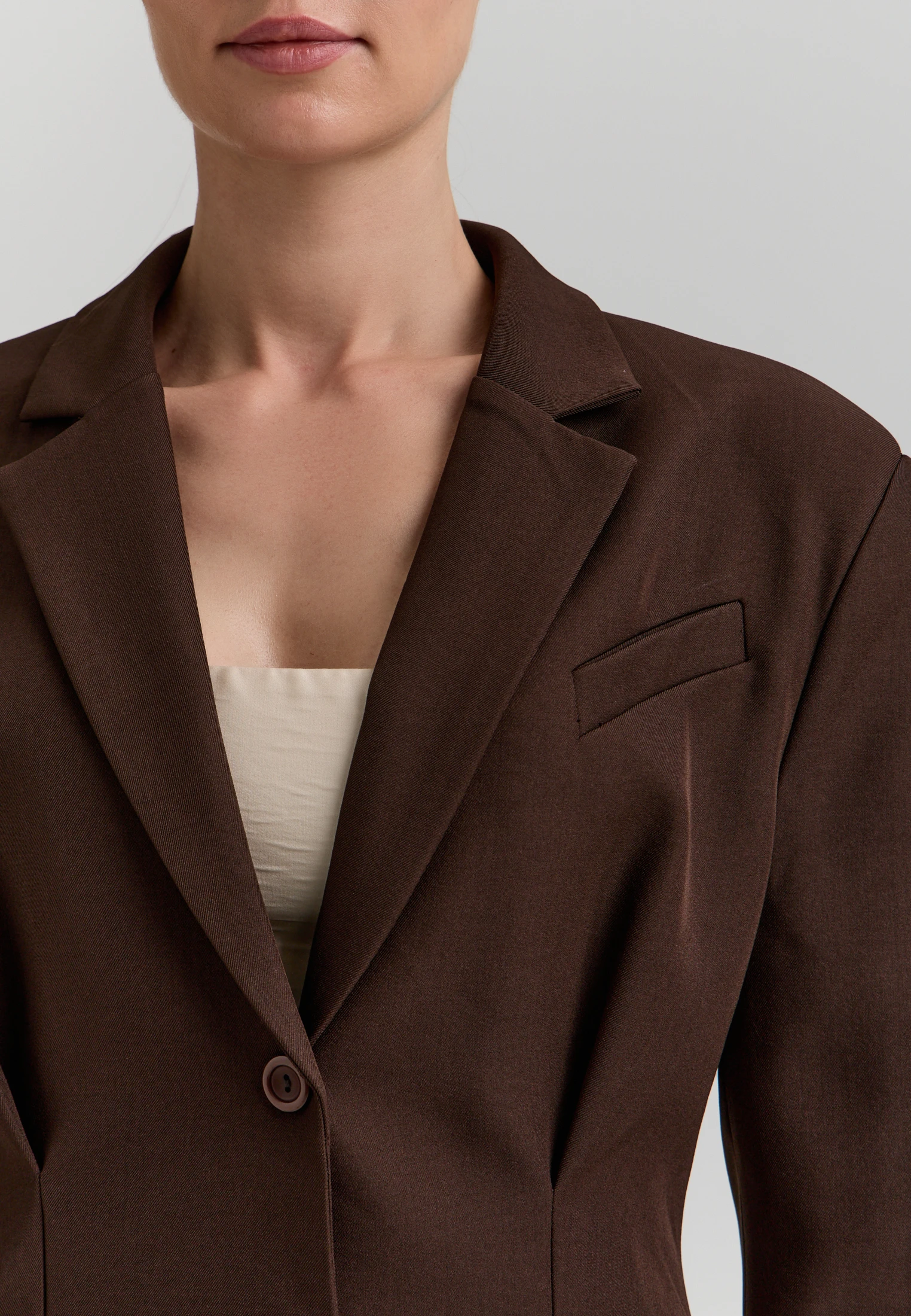 Tailored Jacket — Тёмный шоколад