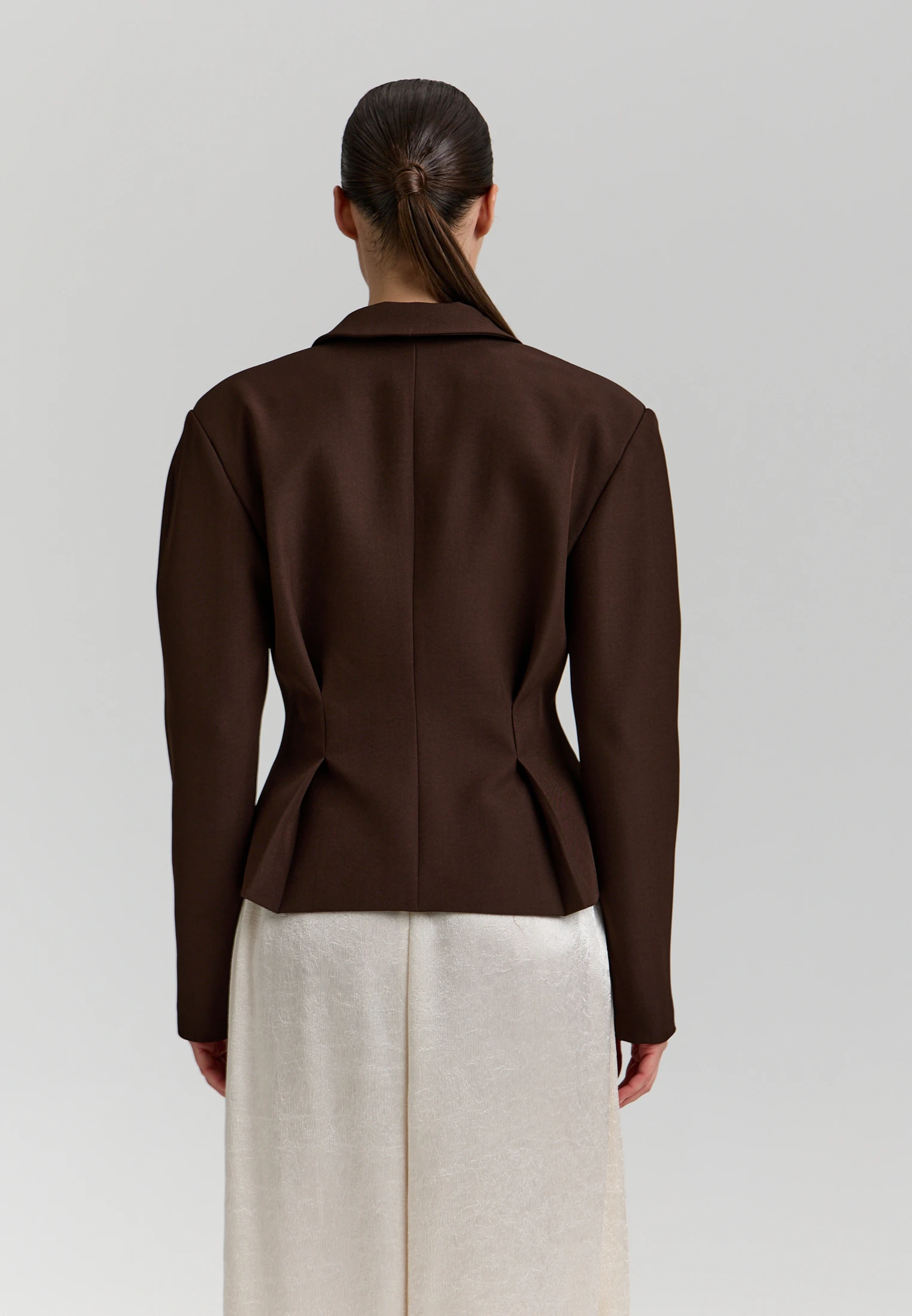 Tailored Jacket — Тёмный шоколад