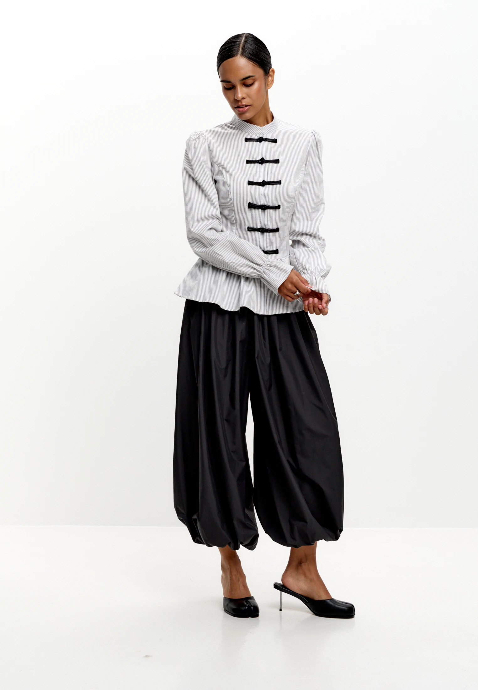 Peplum Shirt — Белый