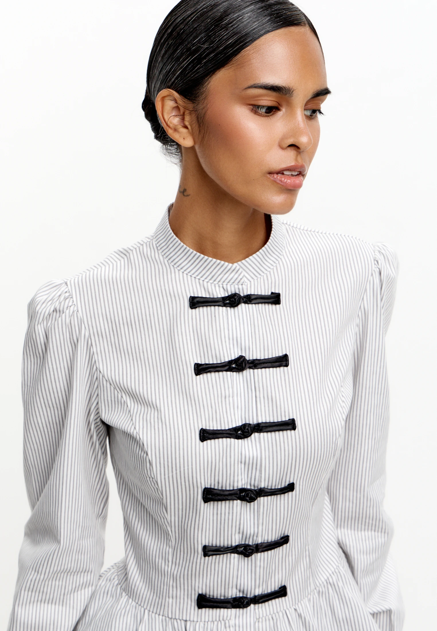 Peplum Shirt — Белый