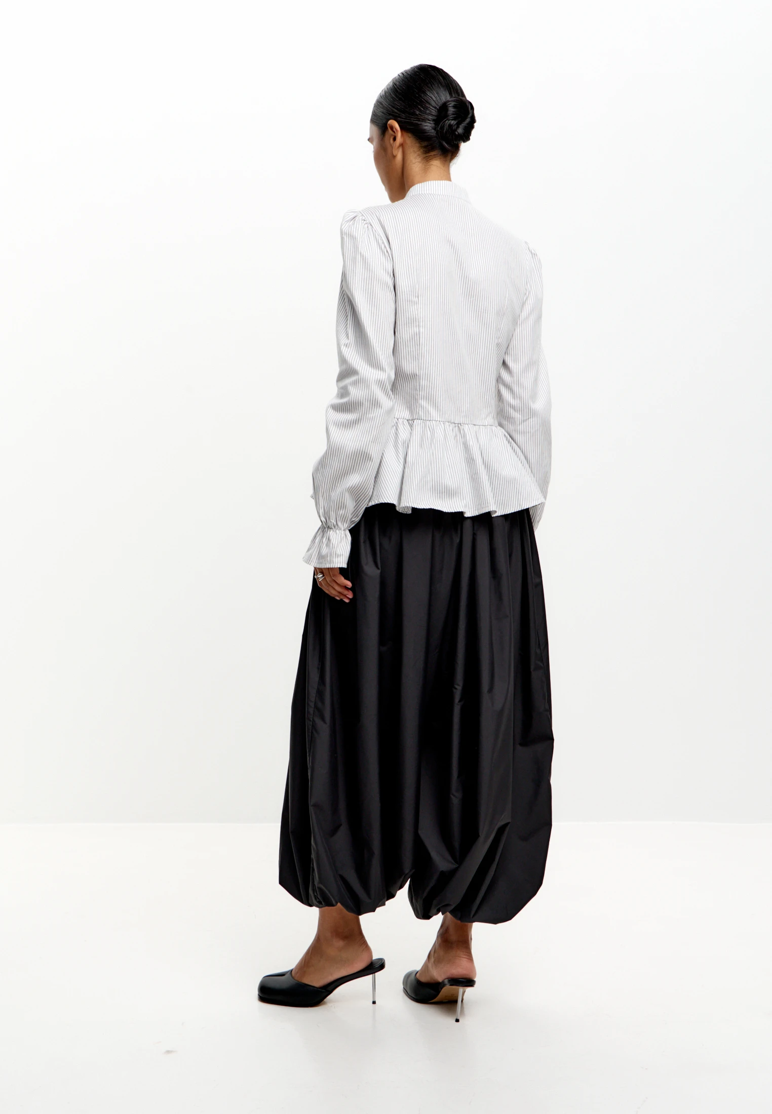 Peplum Shirt — Белый