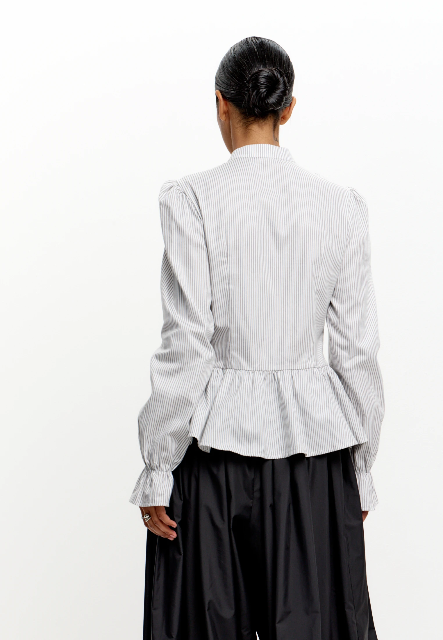 Peplum Shirt — Белый