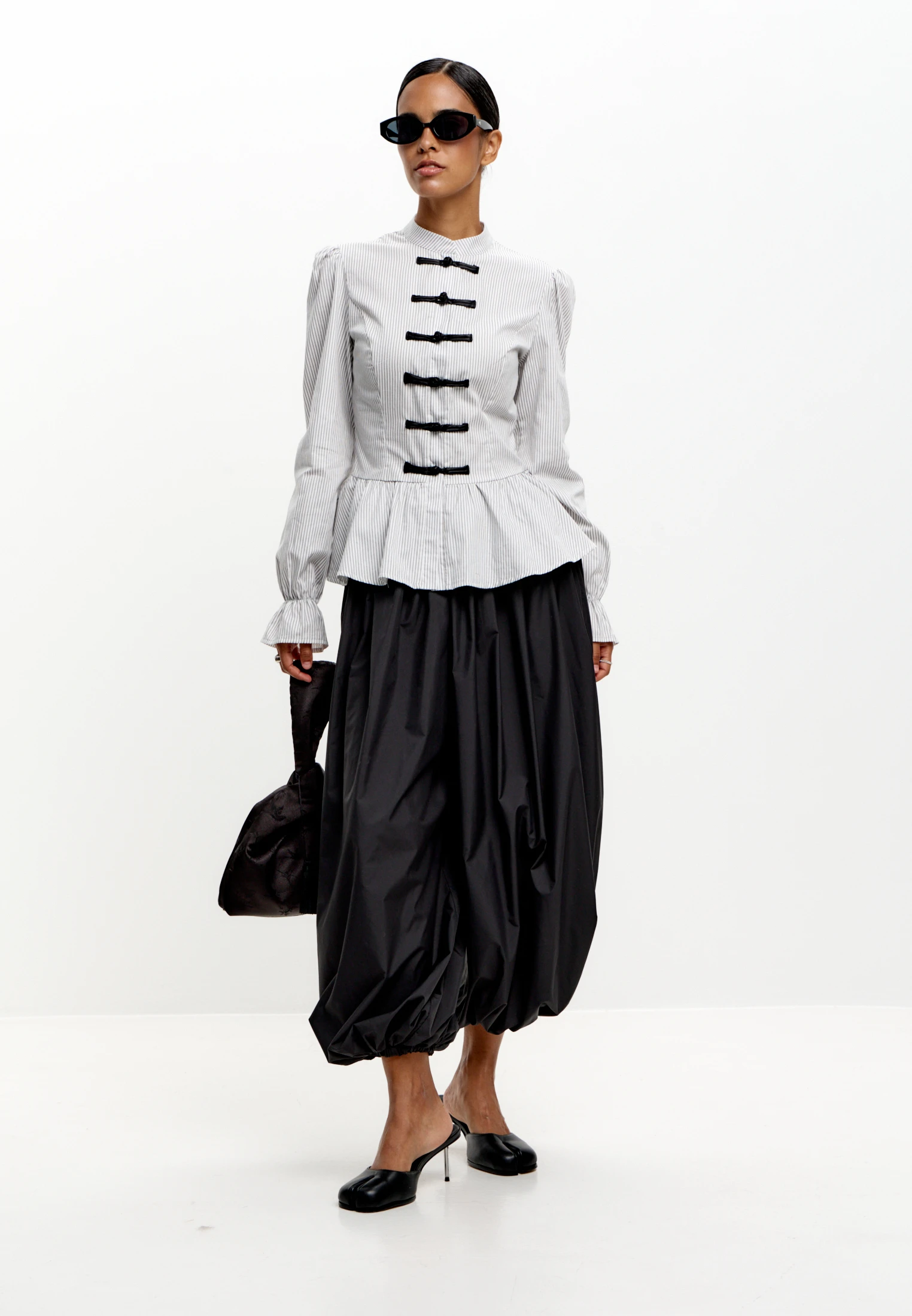 Peplum Shirt — Белый