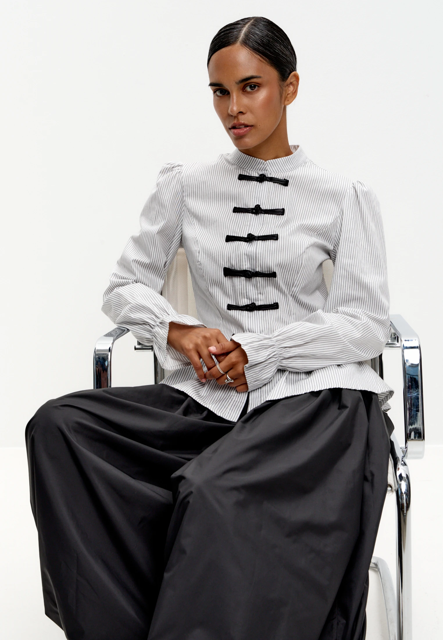 Peplum Shirt — Белый
